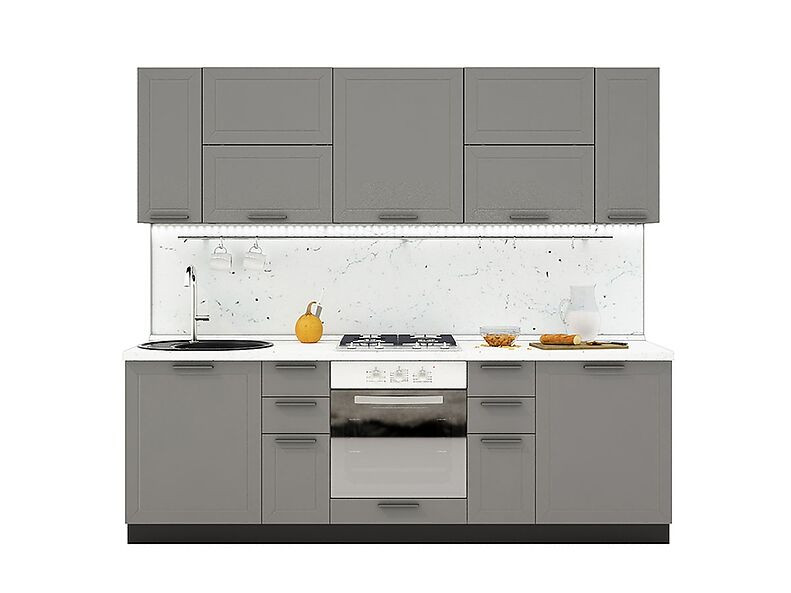 Кухня Глетчер 2,4 метра Кухня Глетчер 2,4 метра