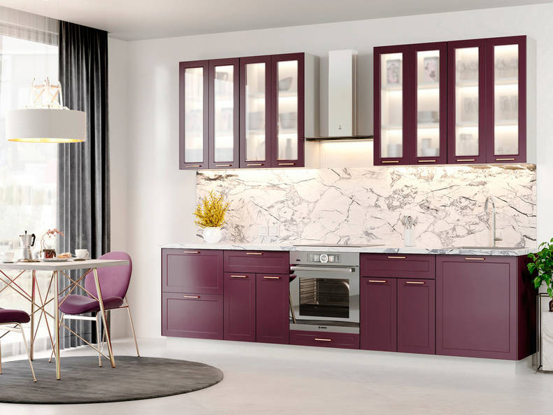 Кухня Квадро - длина 3,8 м