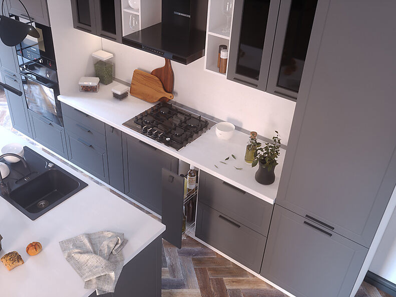 Кухня Глетчер 3,8 метра