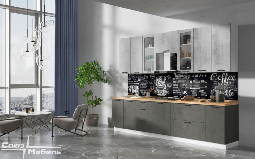 Кухня Модерн - длина 3,02 м