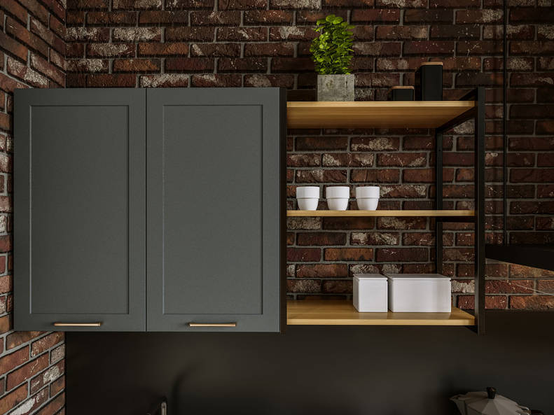 Кухня Квадро - длина 3 м, ширина 1,8 м