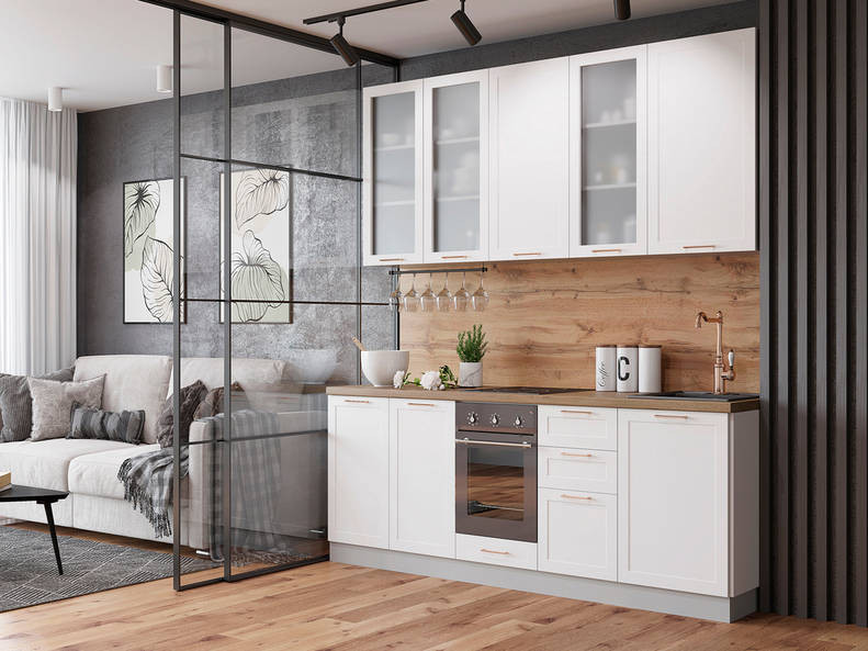 Кухня Квадро - длина 2,45 м