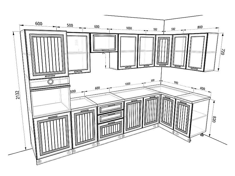 Кухня Прага 3,3 метра
