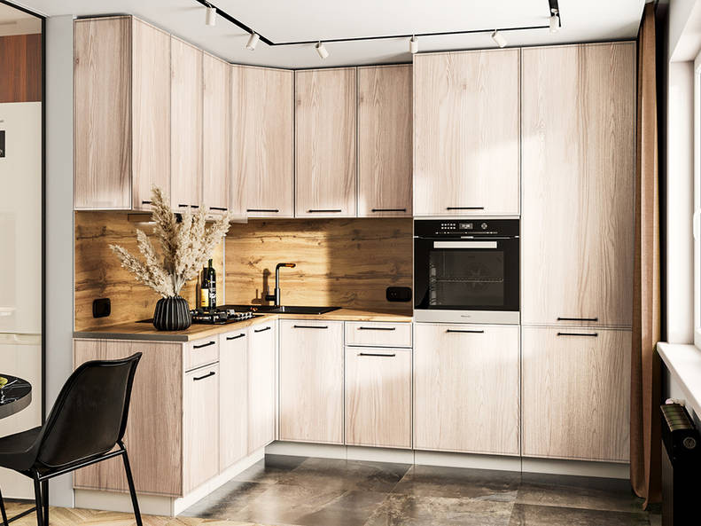 Кухня Либерти - длина 2,6 м, ширина 1,82 м