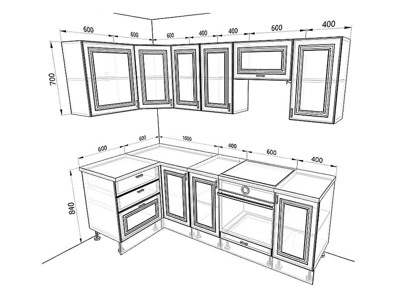 Кухня Ева 2,4 метра