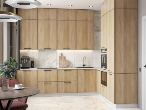 Кухня Либерти - длина 3 м, ширина 2,22 м