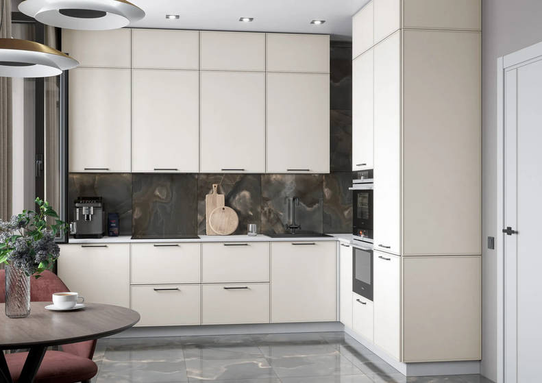 Кухня Либерти - длина 3 м, ширина 2,22 м