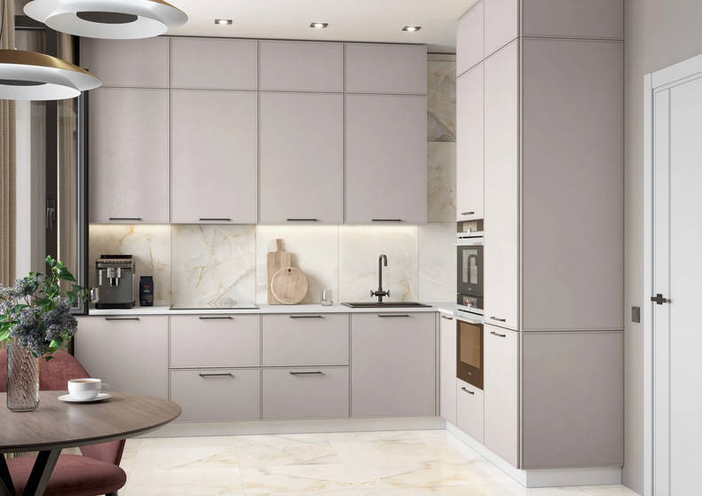 Кухня Либерти - длина 3 м, ширина 2,22 м