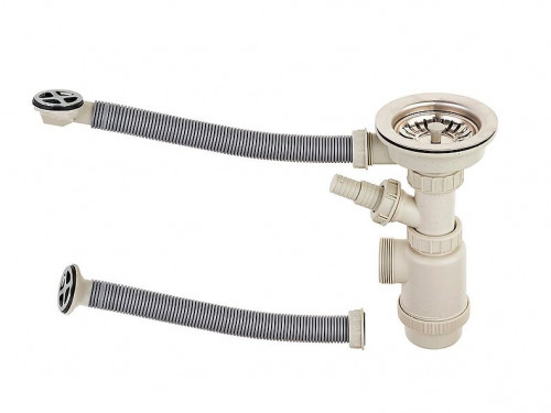 Выпуск большой с переливом в комплекте с сифоном S701 G