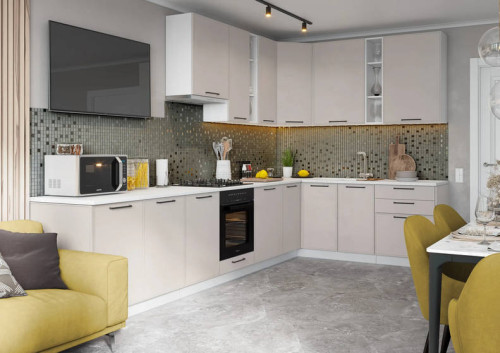 Кухня Либерти - длина 4,02 м, ширина 2,02 м