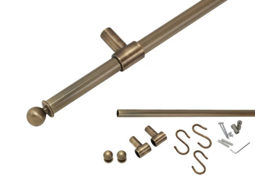 Аксессуар Longran KIT602 (Трубка 60 см, Крепежи, Заглушки, Крючки)