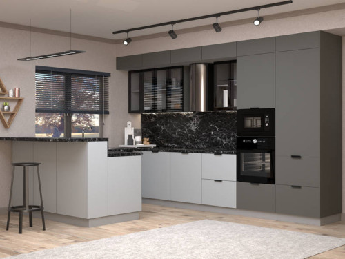 Кухня Марсель - длина 3,6 м, ширина 2,2 м