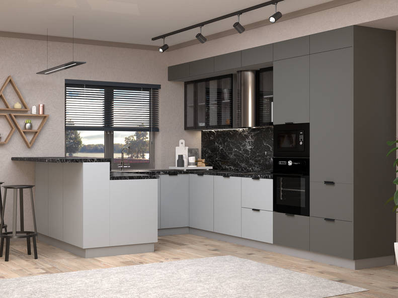 Кухня Марсель - длина 3,6 м, ширина 2,2 м