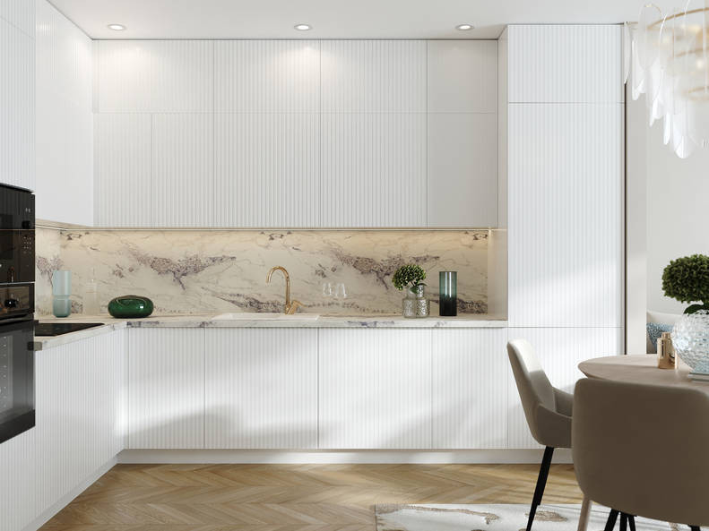 Кухня Сиэль Royal - длина 3,35 м, ширина 2,2 м