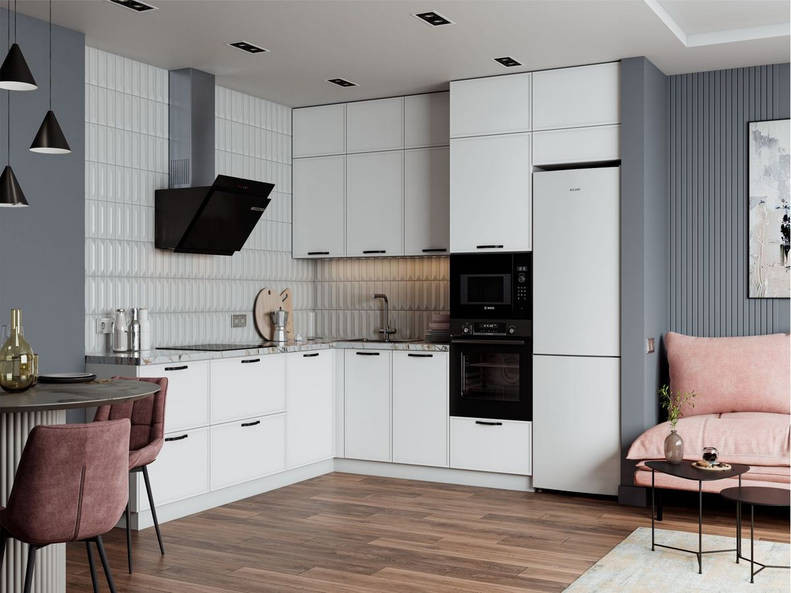 Кухня Марта - длина 2,7 м, ширина 2,4 м