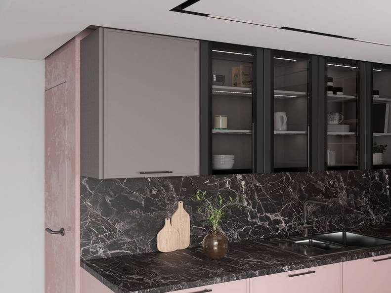 Кухня Марта - длина 2,7 м, ширина 2,4 м