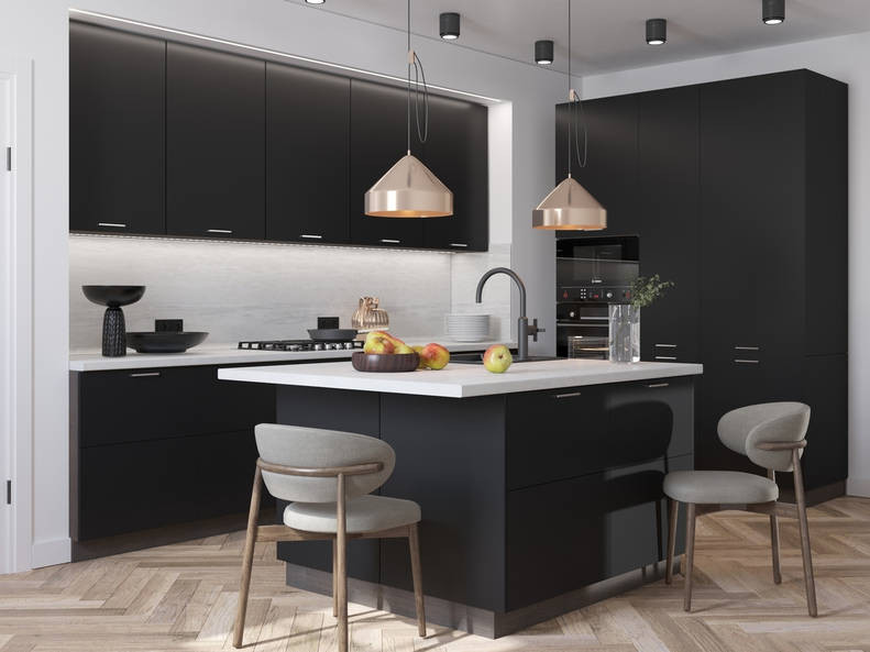 Кухня Эстетик - длина 3 м, ширина 1,62 м