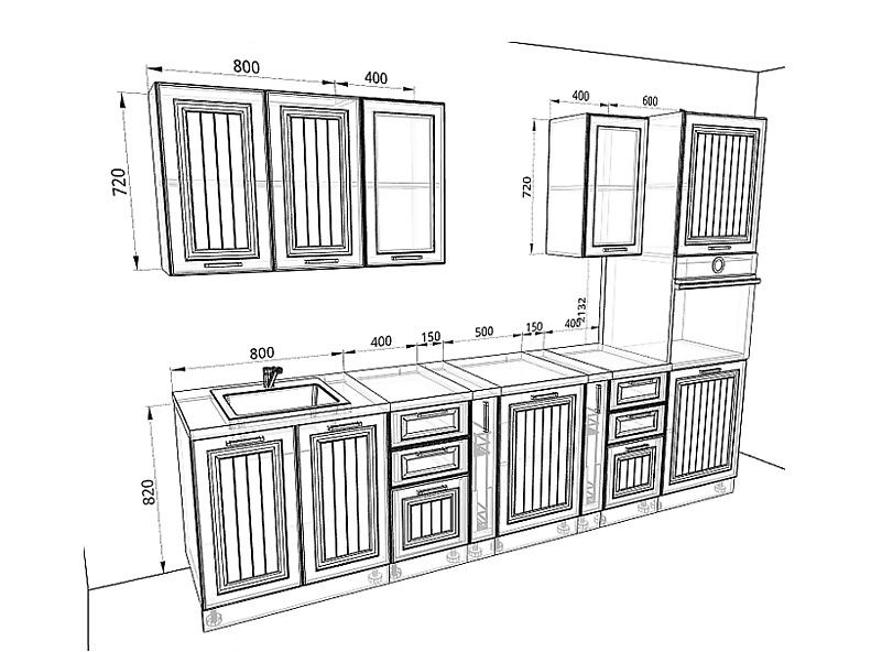 Кухня Прага 3,0 метра