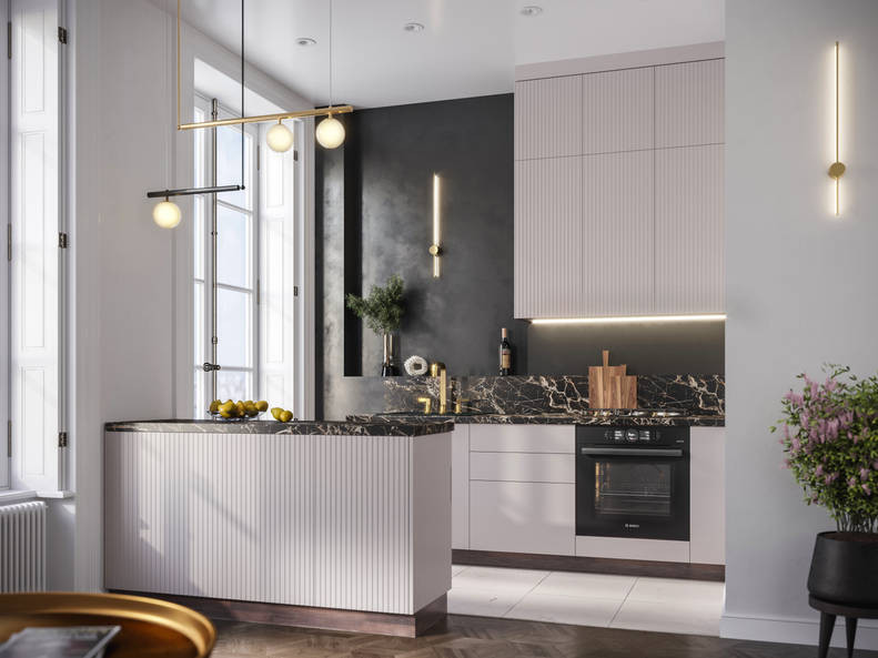 Кухня Сиэль - длина 2,4 м