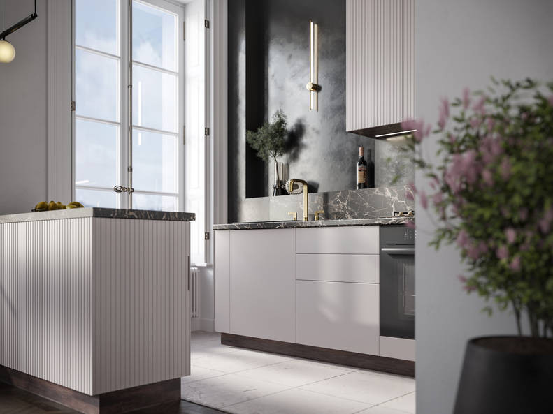 Кухня Сиэль - длина 2,4 м