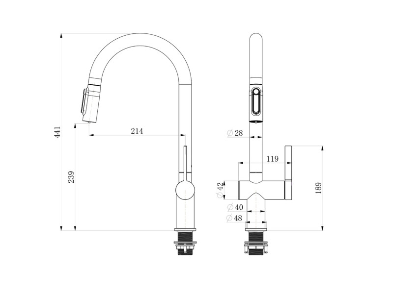 Смеситель Longran Sprint logic LM2187