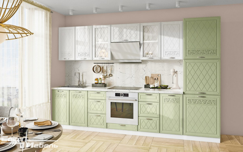 Кухня Флора - длина 3 м