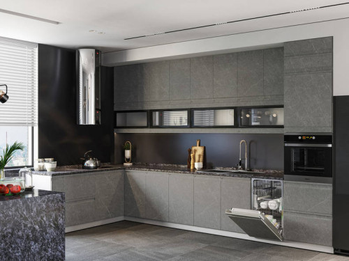 Кухня Скала - длина 3,8 м, ширина 2 м