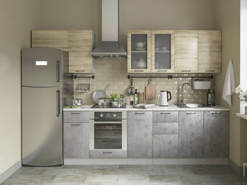 Кухня Лофт - длина 3,6 м