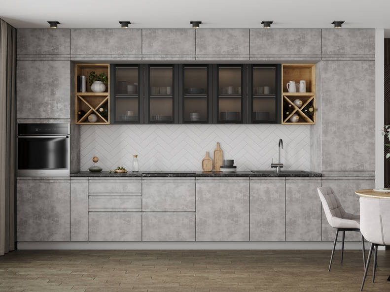 Кухня Скала - длина 4 м