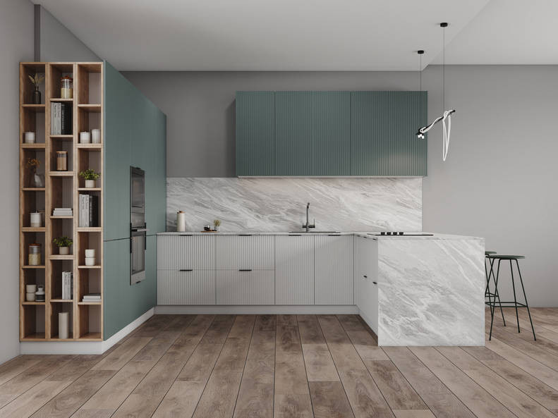 Кухня Альберо - длина 3,2 м, ширина 2,2 м