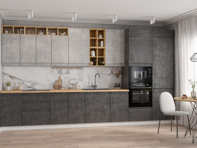 Кухня Скала - длина 4 м