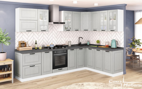 Кухня Сканди - длина 3,02 м, ширина 1,82 м