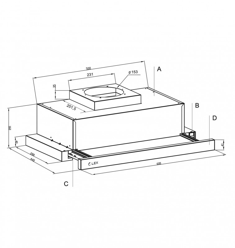 LEX HERMES G 600 BLACK LEX HERMES G 600 BLACK