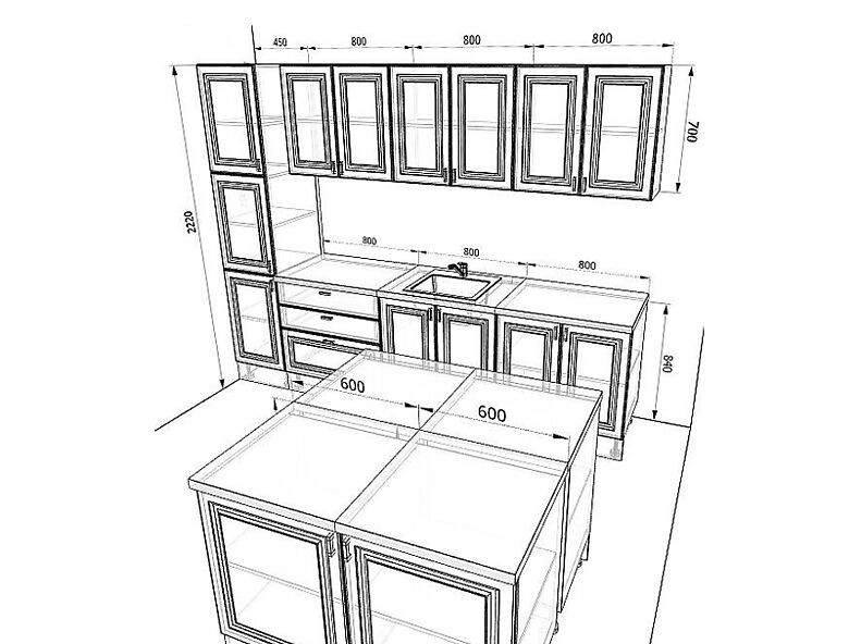 Кухня Ева 2,9 метра Кухня Ева 2,9 метра