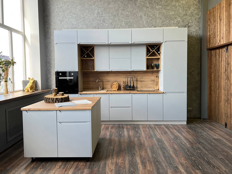 Кухня Тренто - длина 2,7 м, ширина 2,4 м