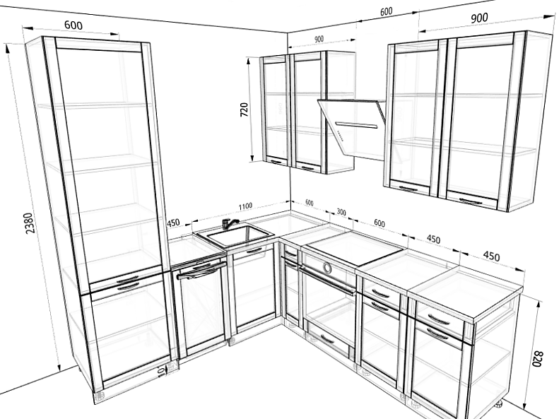 Кухня Базис Nicole 2,4 метра Кухня Базис Nicole 2,4 метра