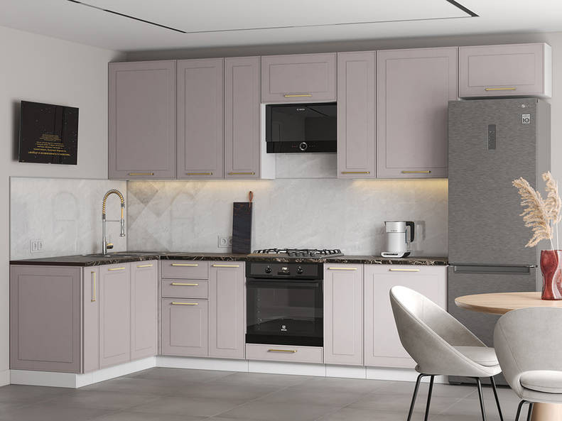 Кухня Милена - длина 3,4 м, ширина 1,62 м