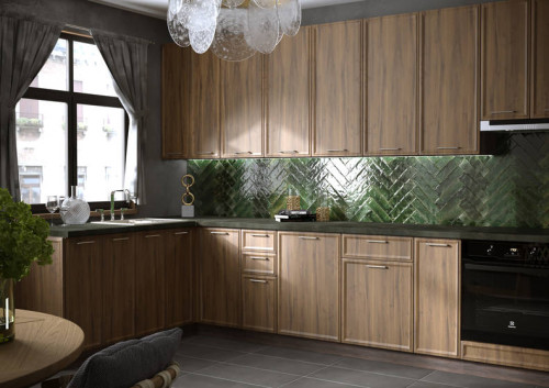 Кухня Беверли - длина 3,25 м, ширина 1,8 м