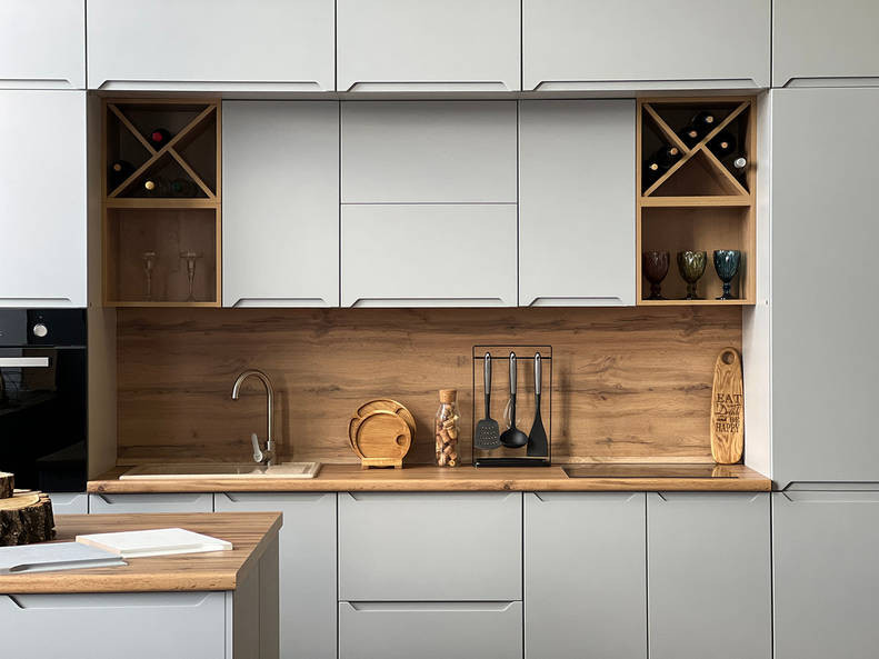 Кухня Тренто - длина 3,1 м, ширина 2,1 м