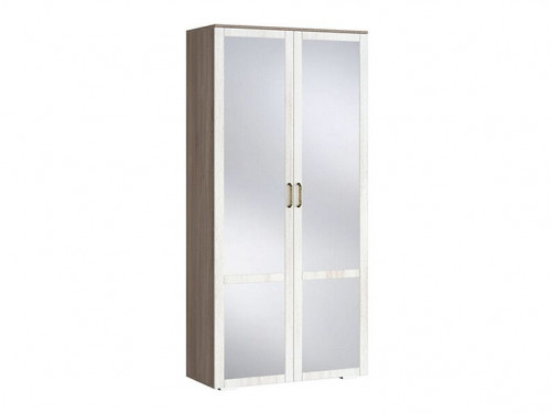 Шкаф 2х створчатый комбинированный с зеркалом (440) Афина 90 см Шкаф 2х створчатый комбинированный с зеркалом (440) Афина 90 см