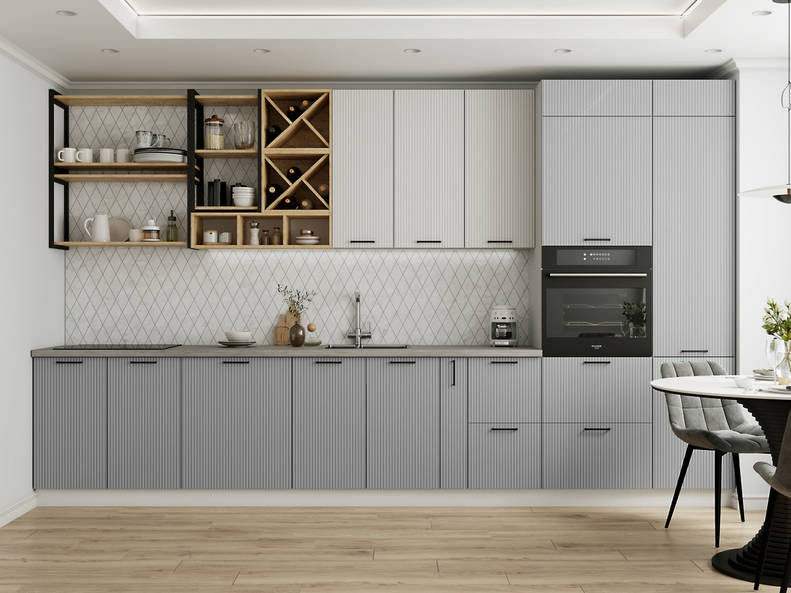 Кухня Фенис - длина 3,8 м