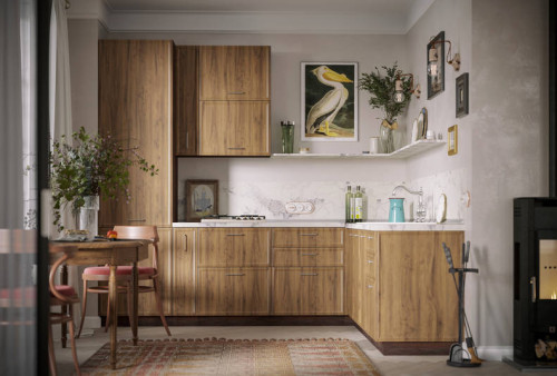 Кухня Беверли - длина 2,55 м, ширина 2,2 м