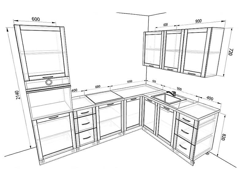Кухня Базис Nicole 2,7 метра Кухня Базис Nicole 2,7 метра