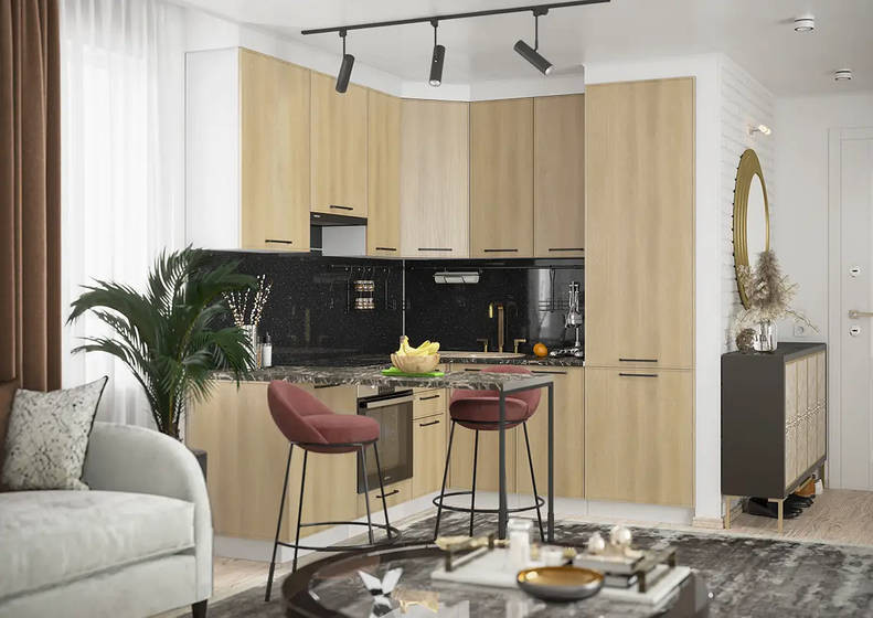 Модульная кухня Либерти — длина 2 м ширина 2 м