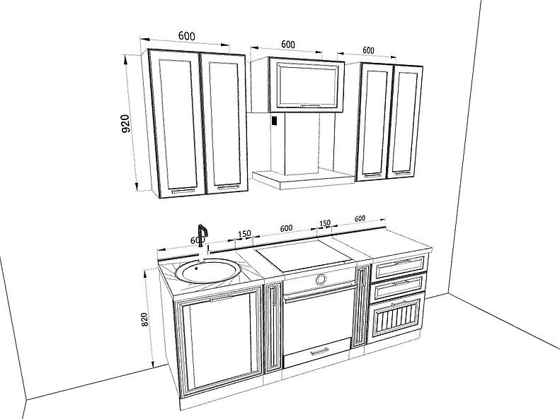 Кухня Прага 2,1 метра Кухня Прага 2,1 метра