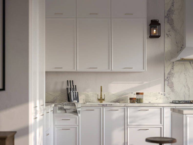 Кухня Беверли Royal - длина 3,4 м, ширина 2,5 м