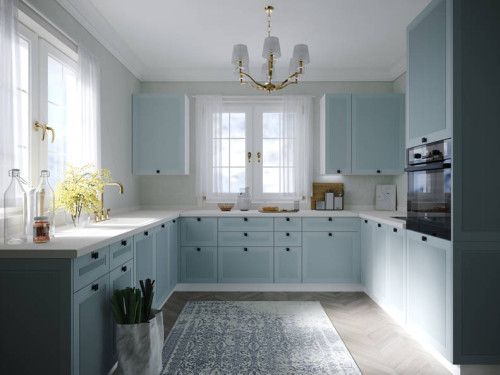 Кухня Моцарт - длина 3,01 м, ширина 3,1 м