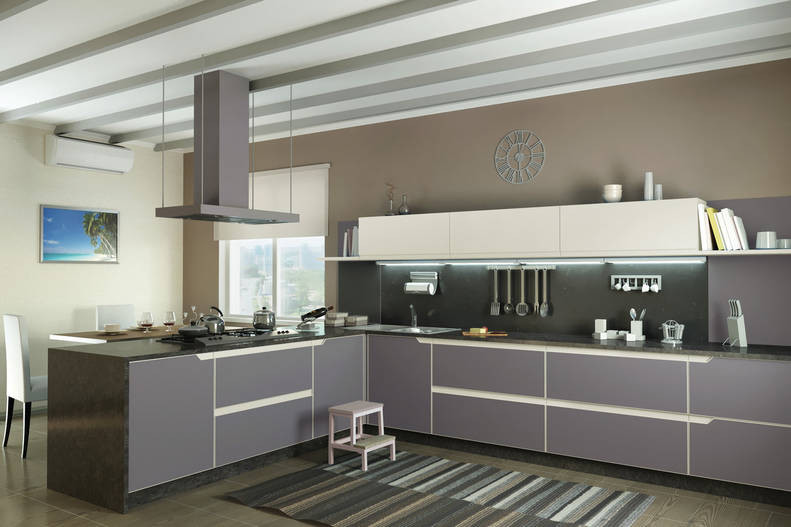 Кухня DUO - длина 3,6 м, ширина 2,2 м