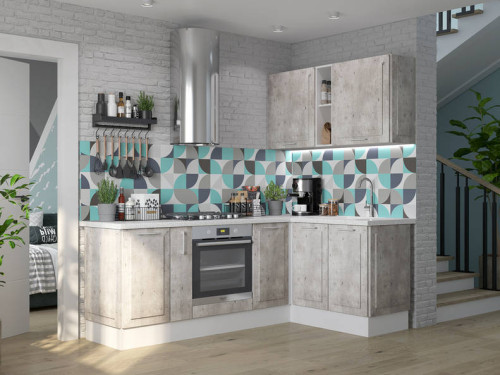 Кухня Модерн - длина 2,2 м, ширина 1,4 м