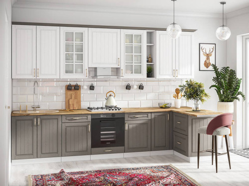 Кухня Лондон - длина 3,4 м, ширина 1,22 м